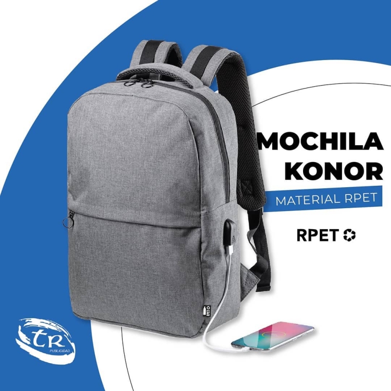 A trabajar con estilo y practicidad, con nuestra mochila Konor.MOCHILA KONOR ( 