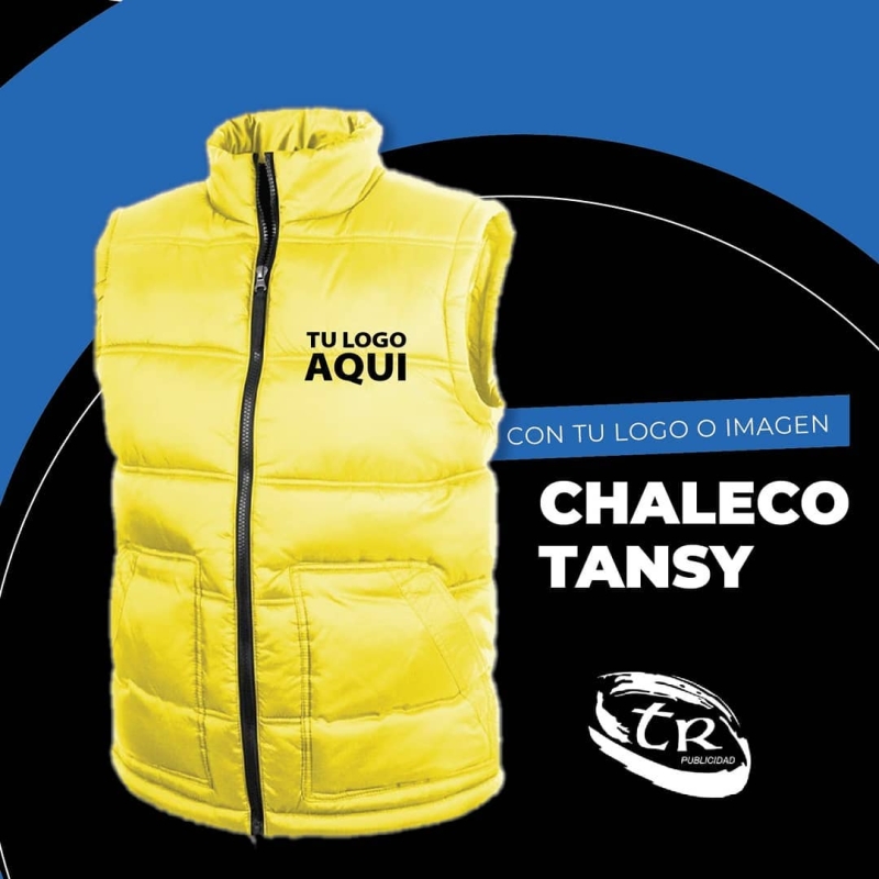 Chalecos personalizados con tu logo, imagen o frase. Chaleco Tansy 