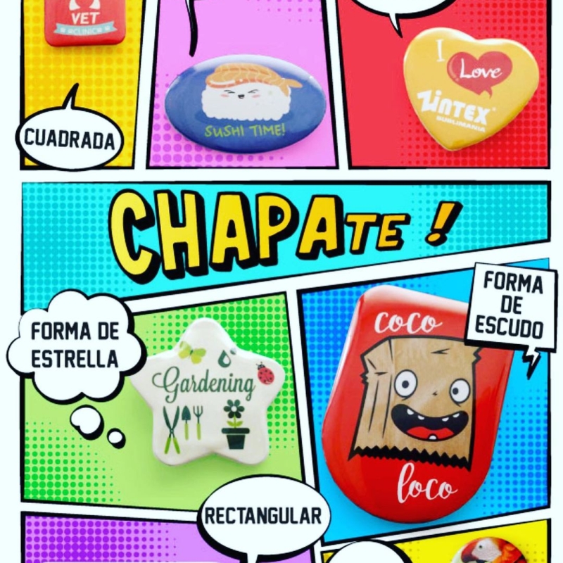 NOVEDAD !!!Chapas con formas.Pide información SIN COMPROMISO 