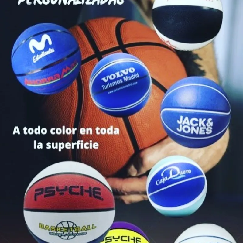 Originalidad !!! Balones de Basquet totalmente personalizados. Info 639 37 40 46 