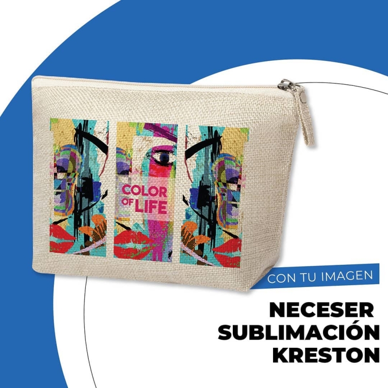 Neceser Sublimación KrestonRef: 6433Neceser de inspiración natu 