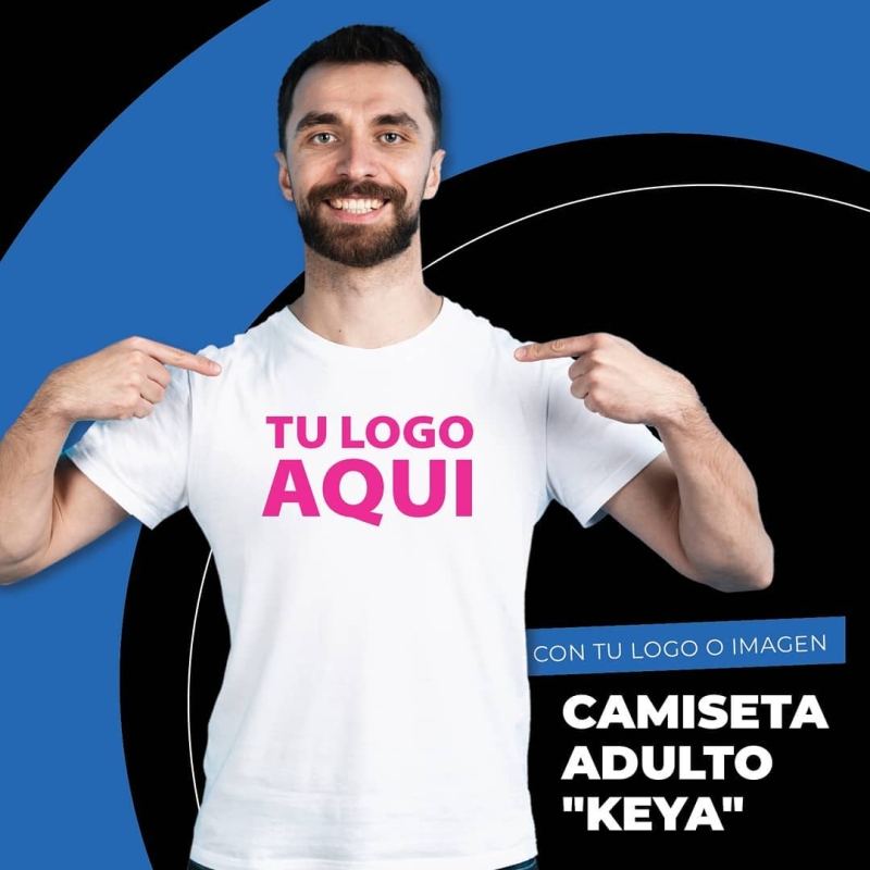 Camiseta Adulto "keya" MC150Ref: 5857 y Ref: 5856Camiseta para adul 