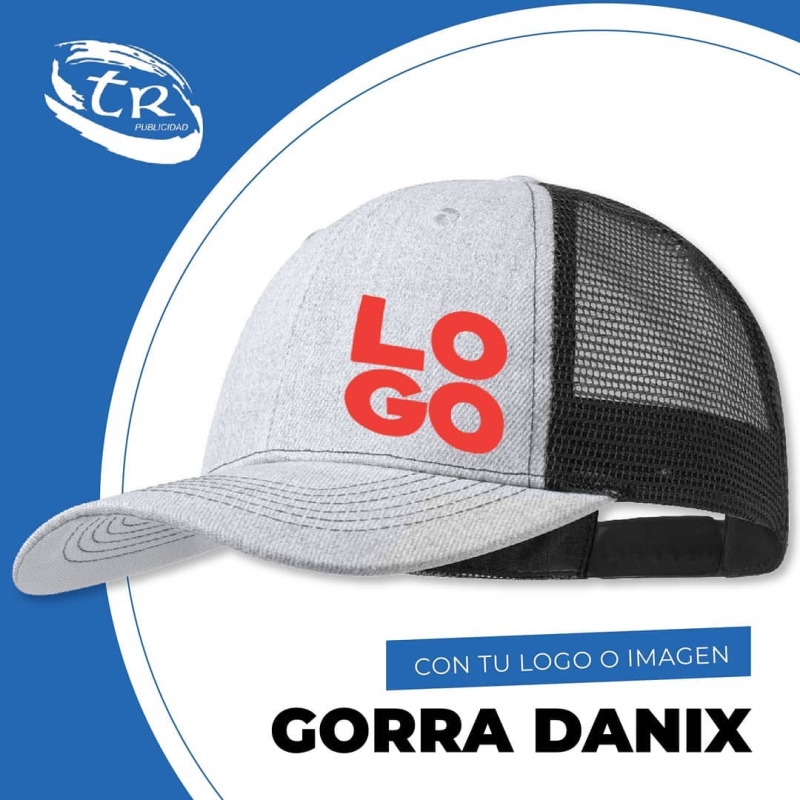 Gorra Danix Personalizada con tu logo o imagenRef: 6618Gorra de 6 paneles en 