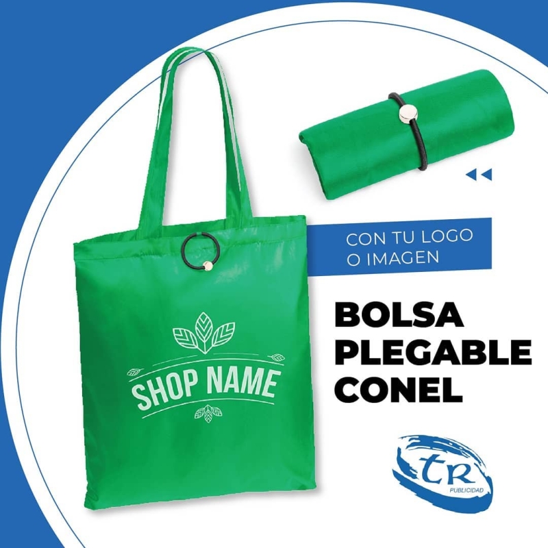 Bolsa Plegable ConelRef: 4781Bolsa plegable en divertidos y variados colores. 