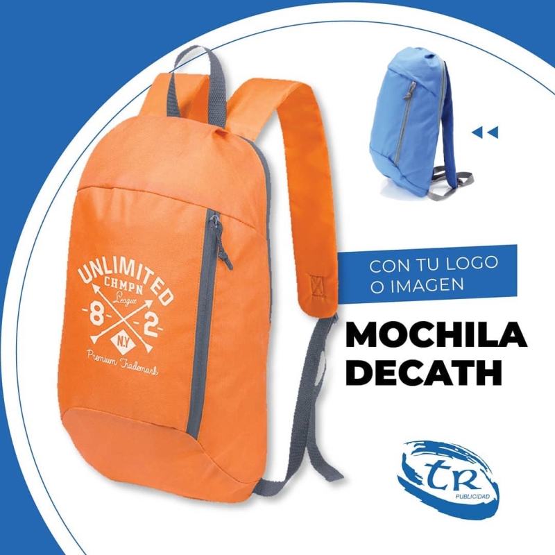 Mochila DecathRef: 5228Mochila en resistente poliéster 600D de desenfa 