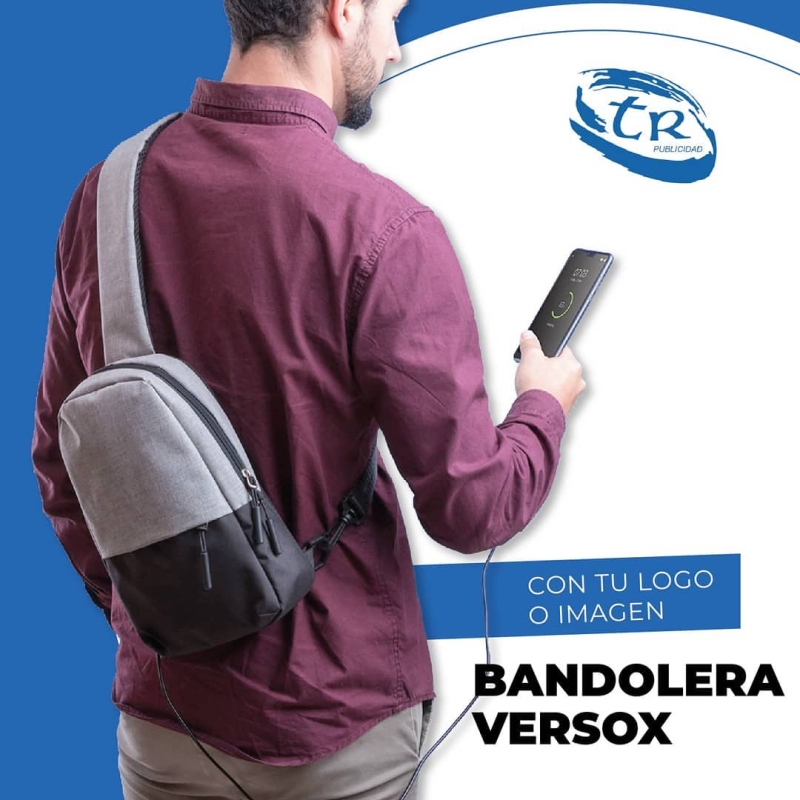 Bandolera VersoxRef: 6218Bandolera multiusos en resistente poliéster 3 