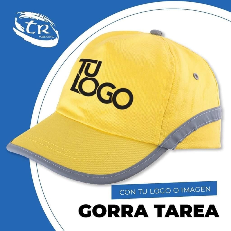 Gorra Tarea Personalizada con tu logo o imagenRef: 3120Gorra de 5 paneles en 