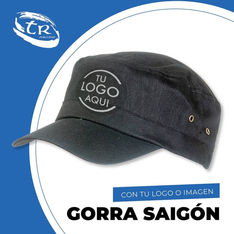 Gorra SaigónRef: 9678Gorra tipo militar en material 100% algodó 