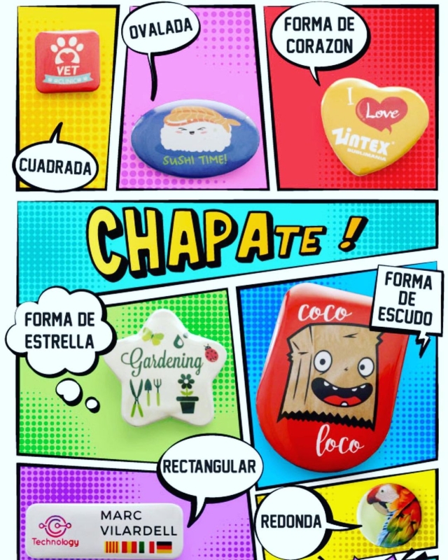 NOVEDAD !!!Chapas con formas.Pide información SIN COMPROMISO 